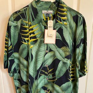 BEAUTIFUL NEW Large Tommy Bahama Floral Shirt